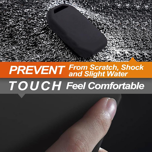 Silikon Keyless Entry Remote Car Smart Key Fob Cover