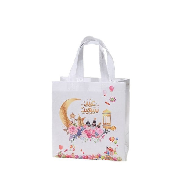 4 stk Eid Mubarak gavepose Candy Cookie Bag STYLE 3 STYLE 3 Style 3