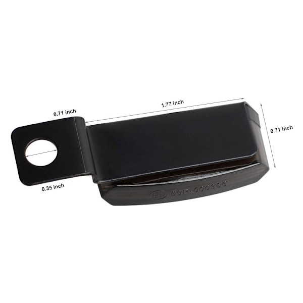 1 par universelle blinklys Miniblinklys LED-blinklys