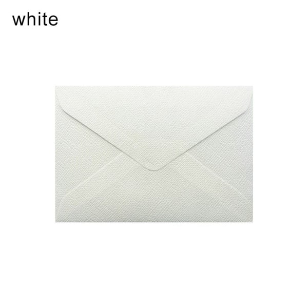 20st/pack Presentkuvert Hampa Texture Kuvert VIT white