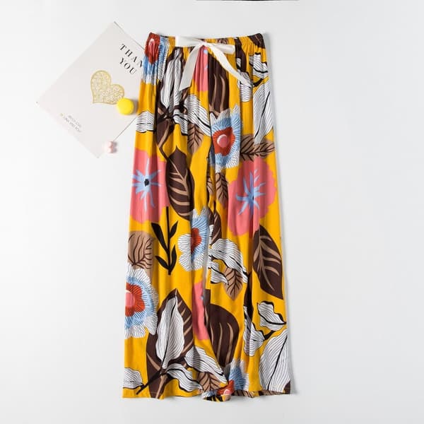 Pyjamasbukser Blomstret Nattøj 4 4 4