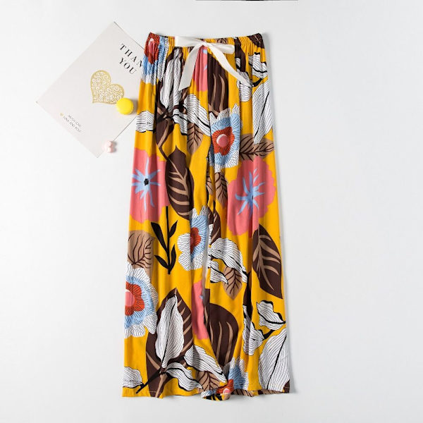 Pyjamasbyxor Blommiga Sovkläder 6 6 6