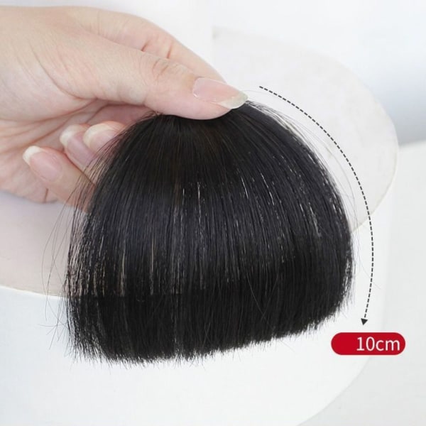 Hair Bangs Hair Extension NATURLIG SORT Natural Black
