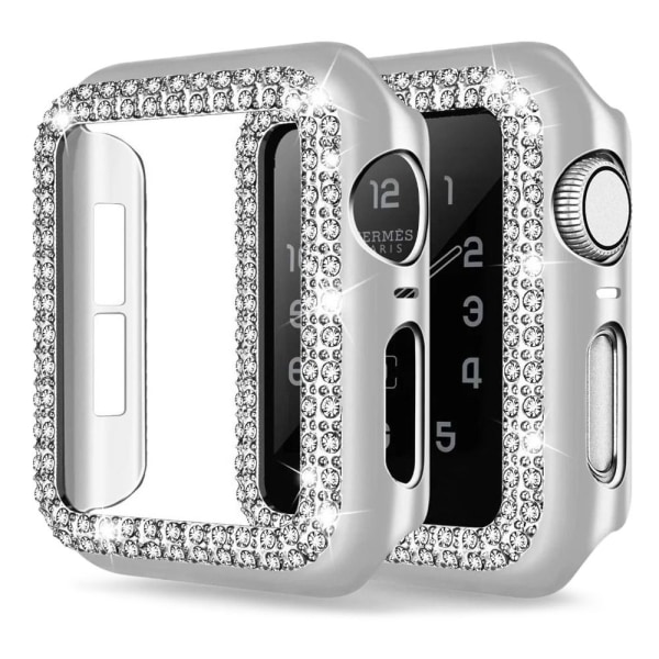 For Apple Watch Case iWatch Frame Cover SILVER 44MM silver 44mm
