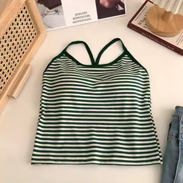 Raitaneuleliivi VIHREÄ Green