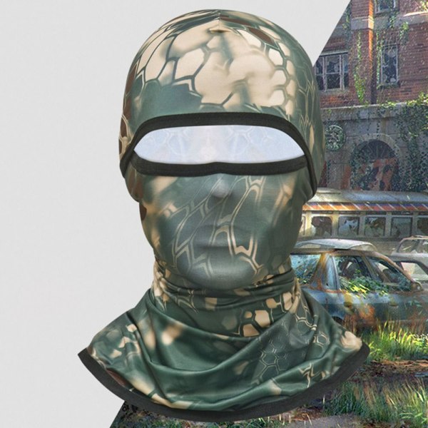 Full Face Cap Pyöräily Balaclava 6 6 6