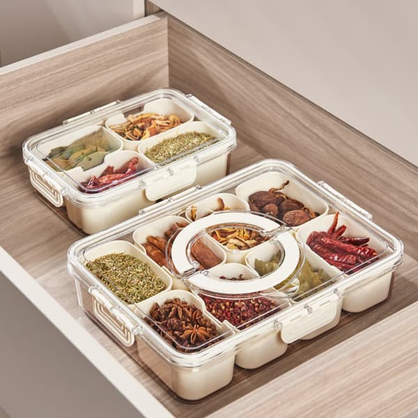 2 st Snackbox Behållare Grönsakslåda Fruktlåda White 2 Pcs-2 Pcs