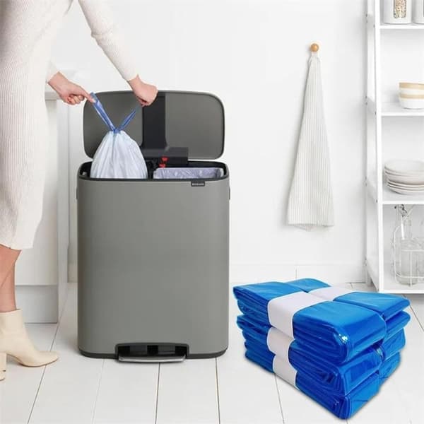 Bleieposer Søppelposer Bleiebøtte Refill BLÅ 7M Blue 7m