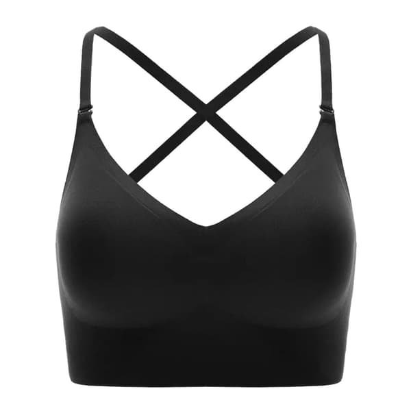 U-formet ryg lingeri intimt undertøj SORT S Black S