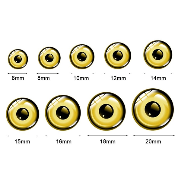 20st/10 par Eyes Crafts Eyes Puppet Crystal Eyes 10MM 10MM 10mm