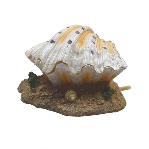 Akvarium Shell Dekoration Beluftning Action Ornament Resin