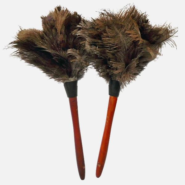 Strutsfjäderpälsborste Strutsfjäder Duster Borste Fjäder