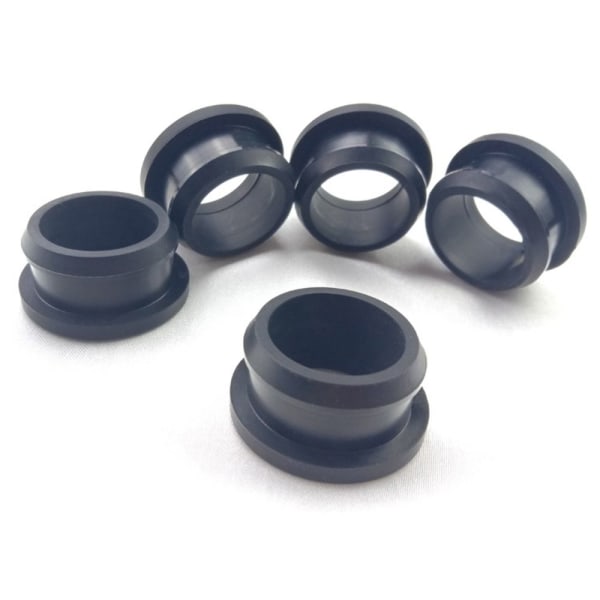 4 stk. Gummihylster Gummiprophul Gummihylster SORT DIA 20MM X Black Dia 20mm x ID 16mm