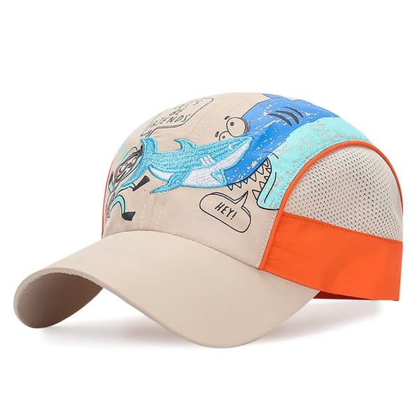 Basebollkeps för barn Solhatt BEIGE beige