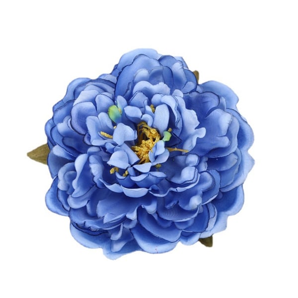 Konstgjorda blomnålar Brudhårklämmor BLÅ blue