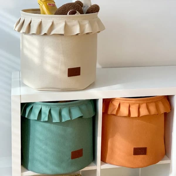 Tvättkorg Förvaringskorgar BEIGE beige