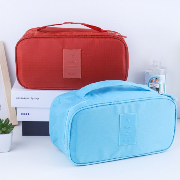 Alusvaatteet Säilytyslaukku Vaatteet Housut Rintaliivit Organizer ROSE RED Rose Red