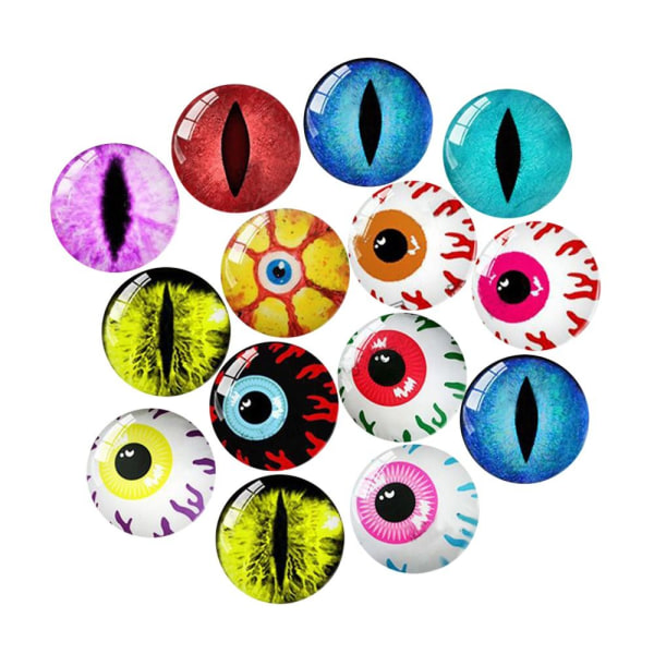 20 stk/10 par Eyes Crafts Eyes Puppet Crystal Eyes 8MM-FARVE 8mm-color random