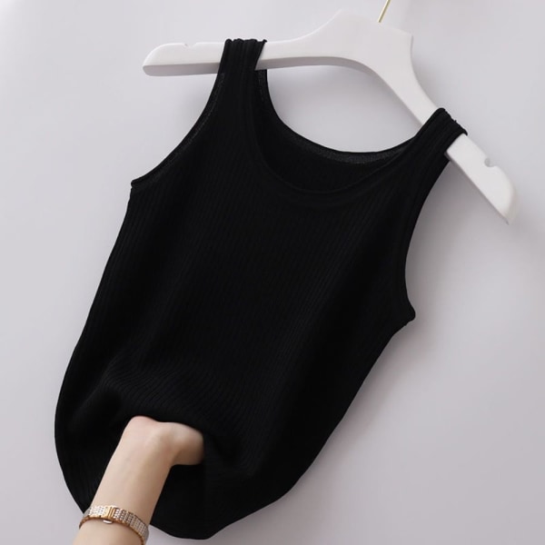 Sexy Sleeveless Camisole Summer Camisole BLACK L black L