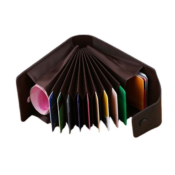 Herre Mini Card Pung Kortholder Taske SORT VERTICAL VERTICAL black Vertical-Vertical