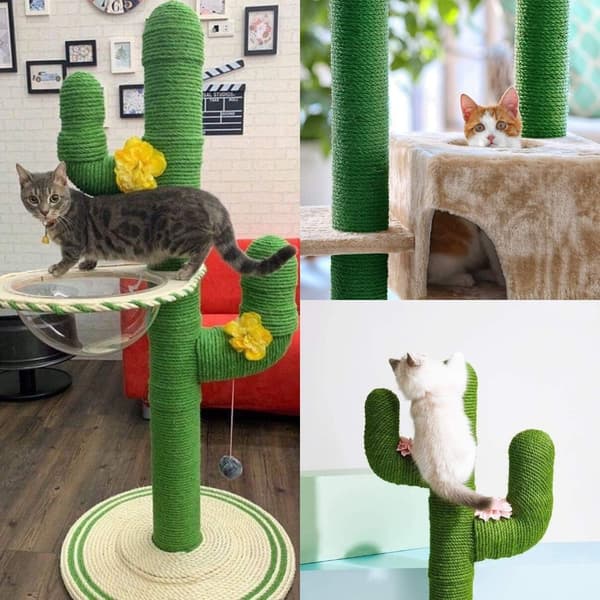 Katt Sisaltau 6 MM DIY Klorestativ