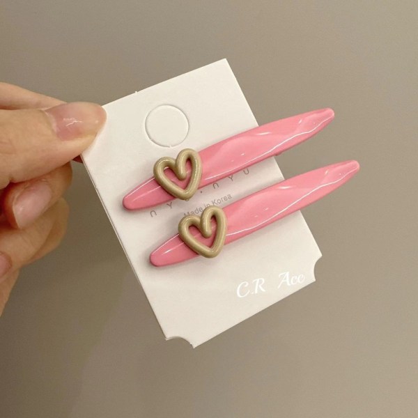 2kpl/ set Hiusklipsi Hiusneula PINK pink