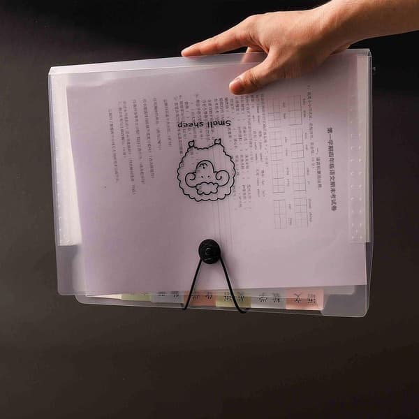 Transparent Filpose Transparent Mappe 8 RUM-FÅR 8 8 grids-sheep