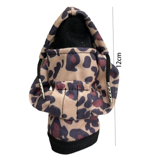 Hættetrøje Bil Gear Shift Cover Knop Hættetrøje Sweatshirt BRUN brown camouflage-camouflage