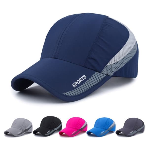 Baseballcaps Solhatt ROSERØD rose red