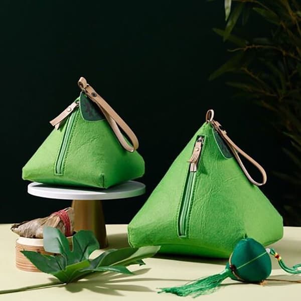 Zongzi Förpackningslåda Zongzi Presentförpackning VIT REM VIT REM SWhite Strap