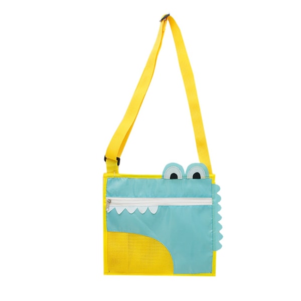 Beach Toy Förvaringsväska Crossbody-väska för barn GUL Yellow