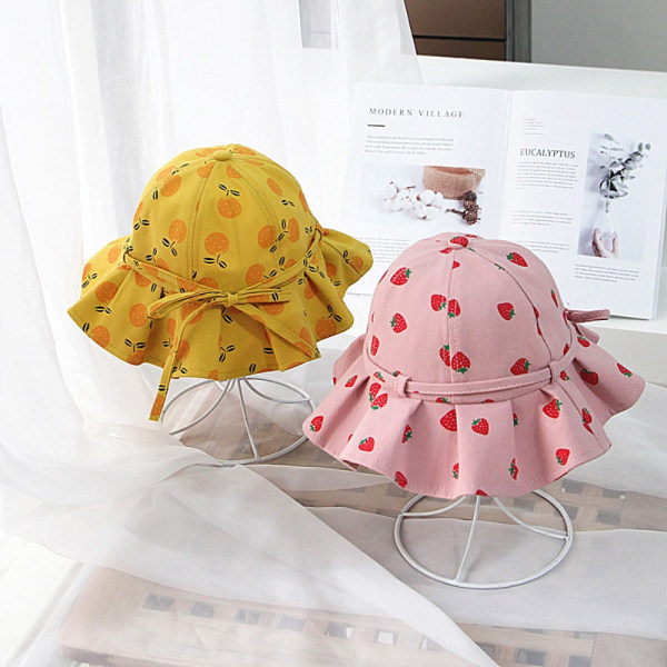 Baby Summer Hat Kids Bucket Hats ROSA pink