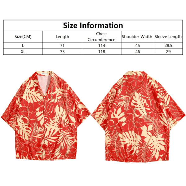 Hawaii skjorte Strand T-shirt #3 XL #3 XL