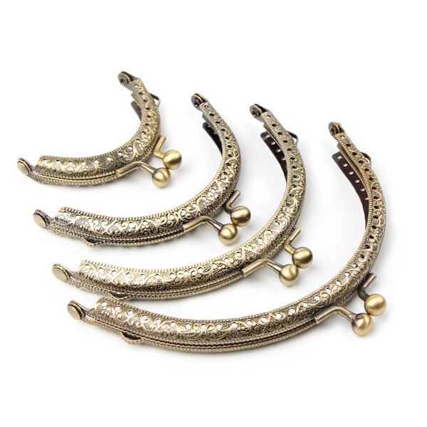 Spänne Lås metall handväska Ram 13CM 13cm