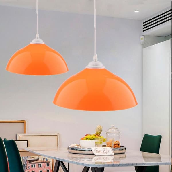 Pendel Lampeskærm Moderne ORANGE orange