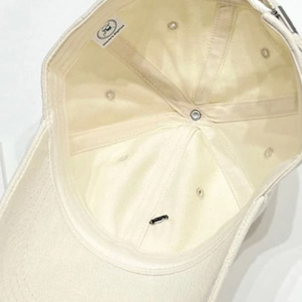 Dopamin Basebollkeps med rosett, Vit White