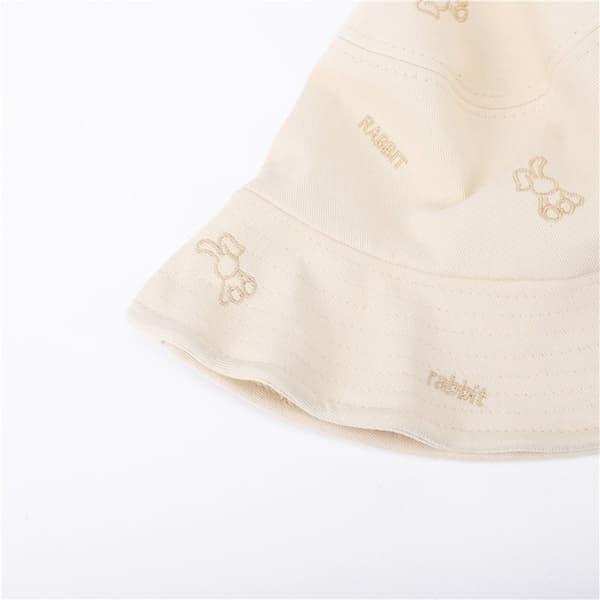 Bomulls bøttehatter Dame Sommerhatt 4 4 4