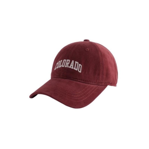 Baseballhatt Solhatt VINRÖTT Wine Red