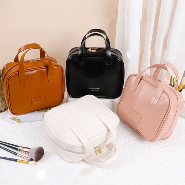 Makeuptaske Kosmetiktaske HVID white