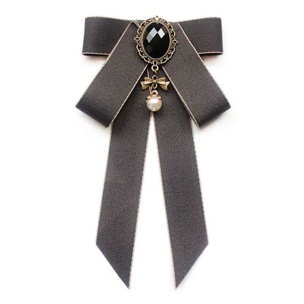 Rusetti Bowknot rintakorut GRAY Gray