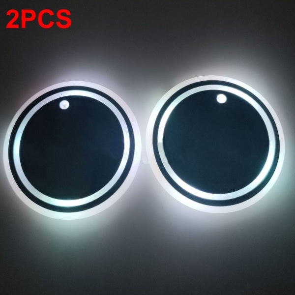 2kpl LED-mukinpitimen valomatot 1 CIRCLE 1 CIRCLE 1 circle