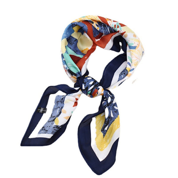 Silk Headscarf Fashionabla Scarf RÖD red