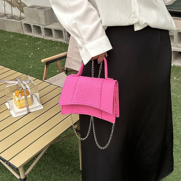 Filtveske Underarmsveske ROSA S pink S