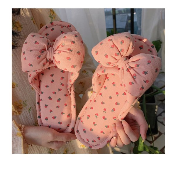 Hørtøfler Slidesandaler PINK 40-41 pink 40-41