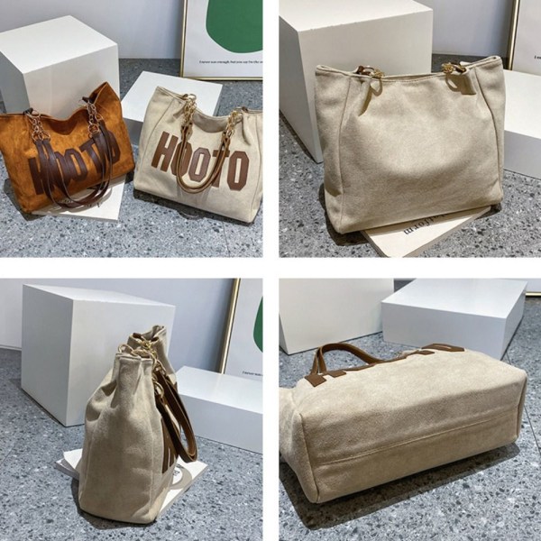 Skulderveske Tote Big Bag SVART black