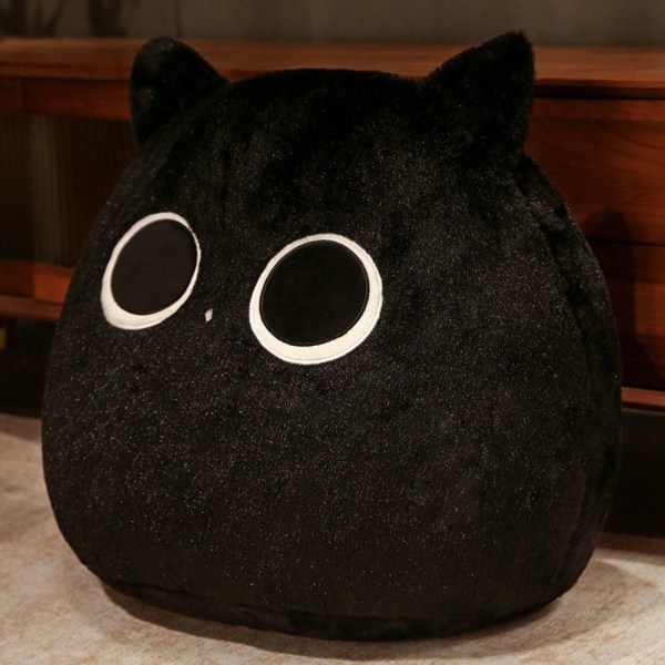 Dumpling Cat Pehmolelu kissanheittotyyny 10cm MUSTA 10cm MUSTA 10cm Black