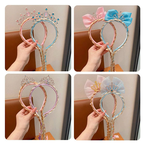 Cosplay-pääpanta Snowflake Crown -pääpanta A A A