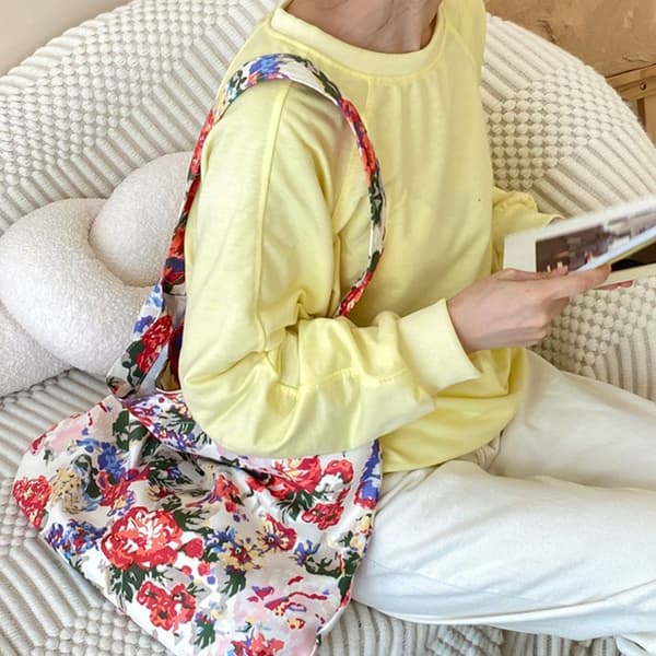 Canvas Tote Bag Print Skuldervesker 2 2 2