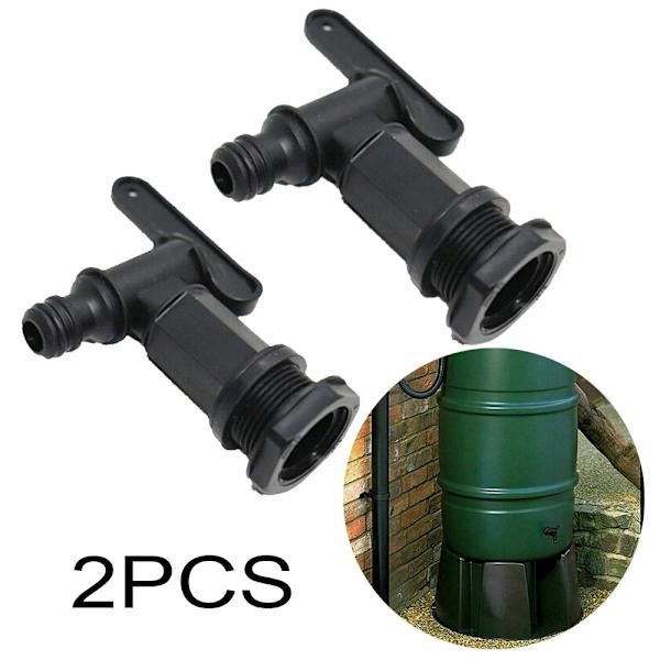 Til IBC Adapter Udskiftning Vand Butt Taphane 2 STK 2PCS