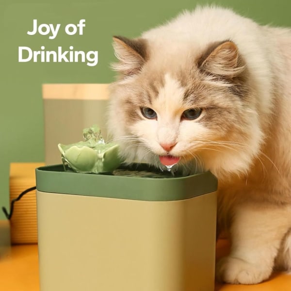 Djurfontän Automatisk kattvattenfontän USB